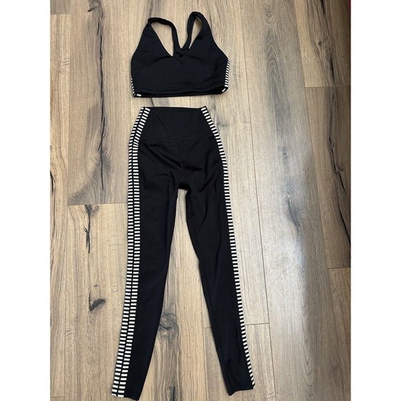 Splits59 SET Bra (medium) & High Waist Gloria Techflex 7/8 Legging (XS) EUC - Picture 1 of 11
